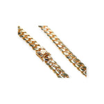 Miami Cuban Gold Chain 35 Inches 25mm   42379