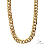 Miami Cuban Hollow 10k Yellow Gold 24 Inches 4.6mm 70611 - Image 1