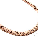 Miami Cuban Link 14K Rose Gold Chain 28 Inches 10mm   64620 - Image 2