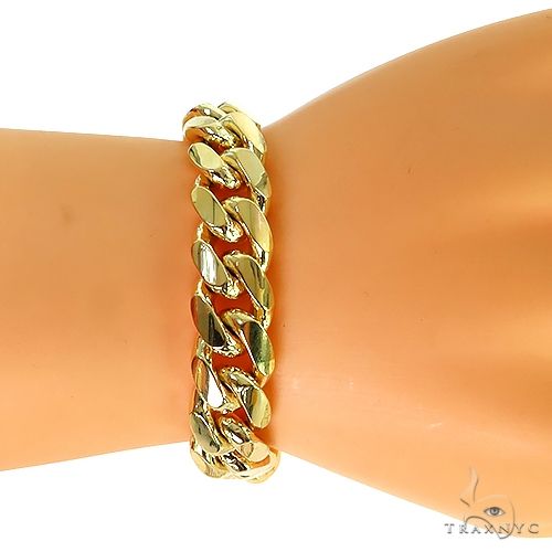 Miami Cuban Link Bracelet 7.5 Inches 12mm   32524 - Image 6