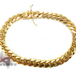 Miami Cuban Link Bracelet 7.5 Inches 7mm   32550 - Image 1