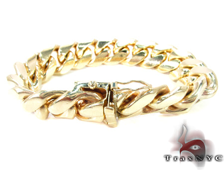 Miami Cuban Link Bracelet 8.5 Inches 12mm   32523 - Image 3