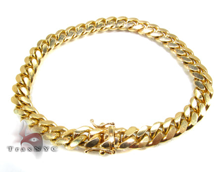 Miami Cuban Link Bracelet 9 Inches 6mm   32507 - Image 3