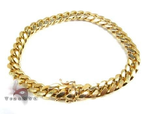 Miami Cuban Link Bracelet 9 Inches 7mm   68653 - Image 3