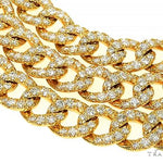 Cuban Curb Link Diamond Chain 24 Inches 8mm   66051 - Image 3