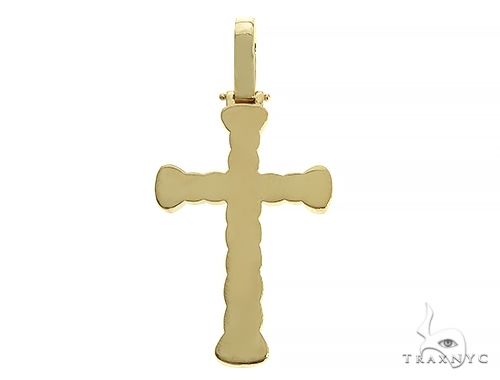 Miami Cuban Link Diamond Cross Crucifix 58595 - Image 3
