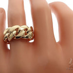 Miami Cuban Link Ring 10mm 65091 - Image 6