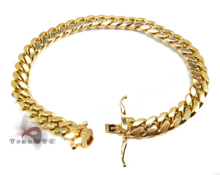 Miami Cuban Link Bracelet 8 Inches 7 mm