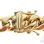 Miami Cuban Link Bracelet Hollow 8.5 Inches 7.5mm