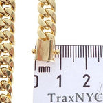 Miami Cuban Link Bracelet Hollow 8.5 Inches 7.5mm
