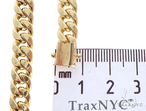 Miami Cuban Link Bracelet Hollow 8.5 Inches 7.5mm