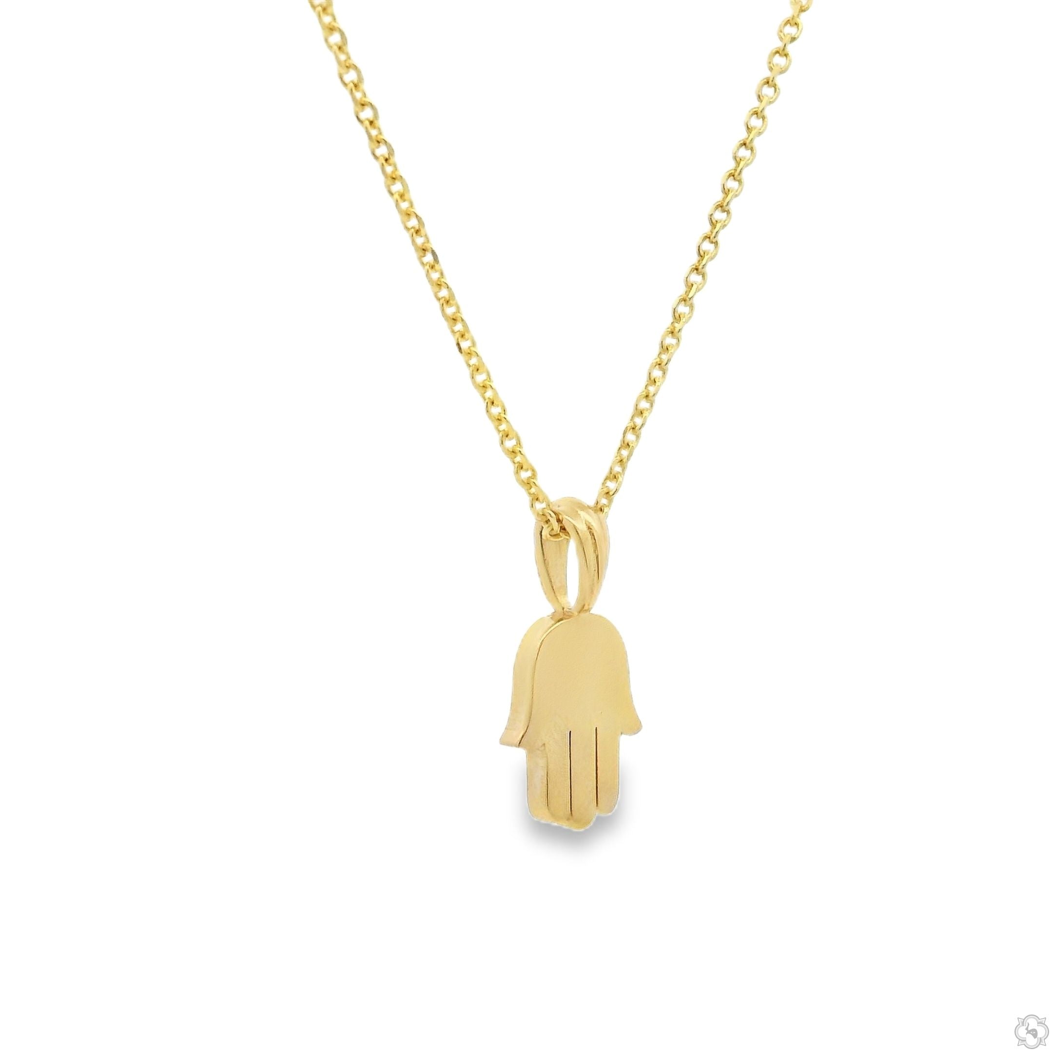 Micro Hamsa Necklace 70727 | TraxNYC