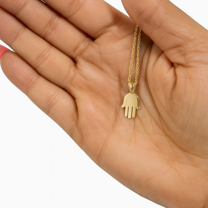 Micro Hamsa Necklace 70727 - Image 8