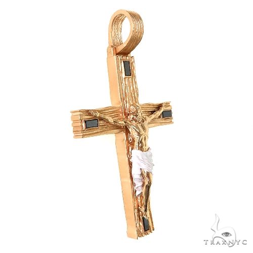 14K Gold Midnight Redemption Cross Pendant, photo 2 of 6