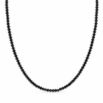 Midnight Elegance Beaded Necklace 71638