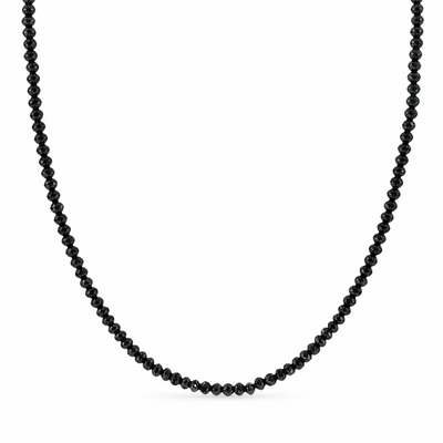 Midnight Elegance Beaded Necklace 71638