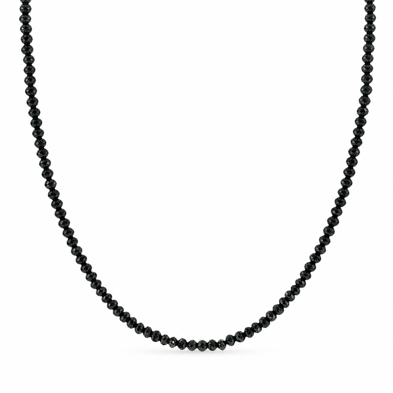 Midnight Elegance Beaded Necklace 71638