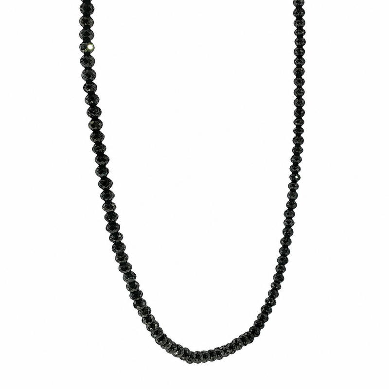 Midnight Elegance Beaded Necklace 71638
