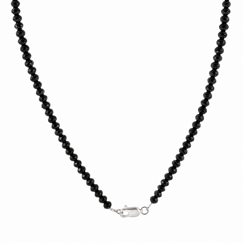 Midnight Elegance Beaded Necklace 71638