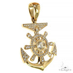 Mini Anchor Diamond Pendant 68220 - Image 2