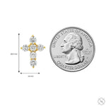 Mini Diamond Cross Necklace 70748 - Image 9