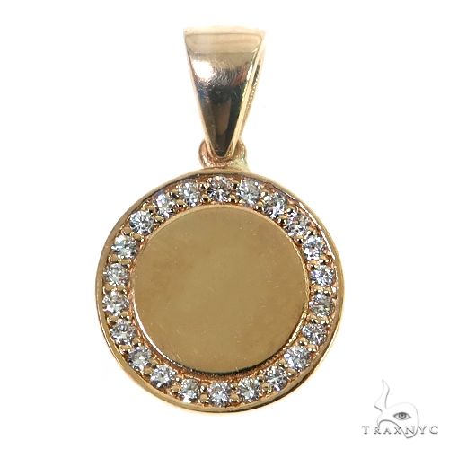Customizable Mini Diamond Frame Pendant 67700 - Image 1
