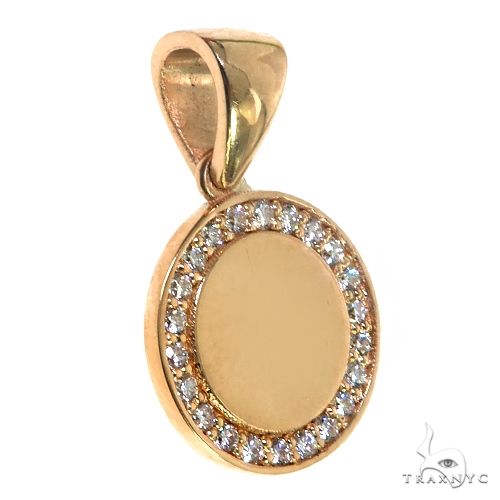 Customizable Mini Diamond Frame Pendant 67700 - Image 2