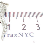 Mini Diamond Italian Horn Pendant 30609 - Image 9