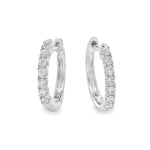 Mini Diamond Huggie Hoops 70705 - Image 1