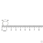 Mini Diamond Huggie Hoops 70705 - Image 4