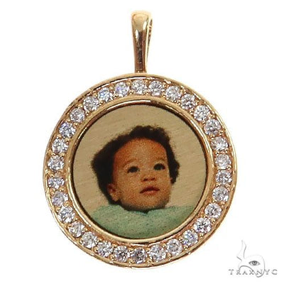 Mini Diamond Photo Pendant 68589 - Image 1