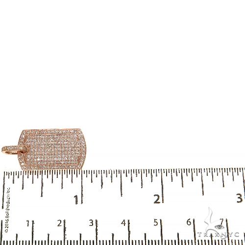 Mini Dog Tag Diamond Pendant 68453 - Image 6