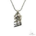 Mini Jesus Head Diamonds on The Crown Pendant Set 68003 - Image 3