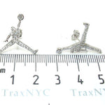 Jordan Jumpman custom Earrings 22524 - Image 8
