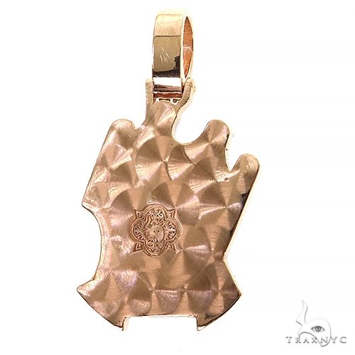 14K Gold Mini MLB New York Yankee Logo Pendant, photo 4 of 7