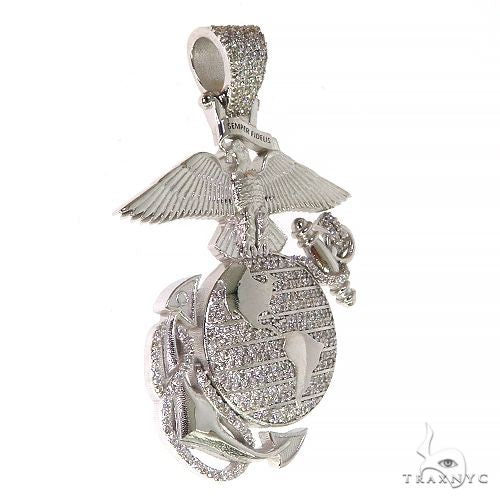 Mini Marine Diamond Pendant (Lab) 68193 - Image 2