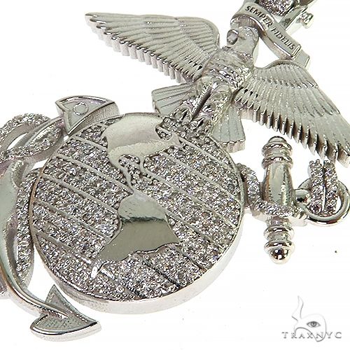 Mini Marine Diamond Pendant (Lab) 68193 - Image 3