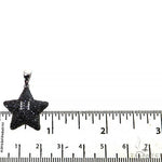 Mini Mario Star Black Diamond Pendant 68221 - Image 5