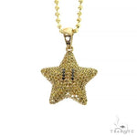 Mini Mario Star Yellow Diamond Pendant Set 68538 - Image 1