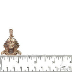 Mini Mummified Zombie Skeleton Pharaoh Pendant 68900 - Image 5