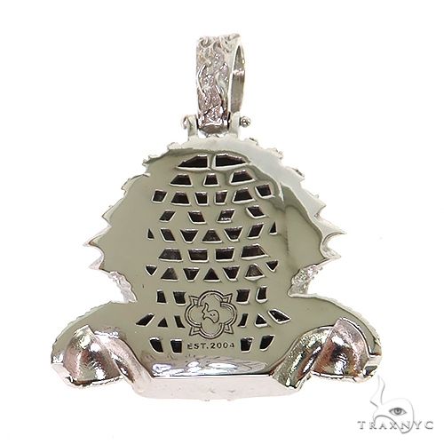 14K Gold Mini Mummified Zombie Skeleton Pharaoh Pendant, photo 4 of 7