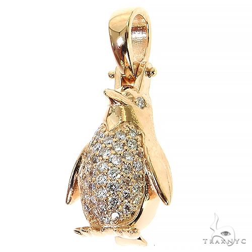 Mini Penguin Diamond Pendant 68749 - Image 3