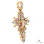 Mini Sovereign's Halo Diamond Cross pendant 69550 - Image 2