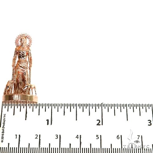 14K Gold Mini St. Lazarus Pendant, photo 5 of 6