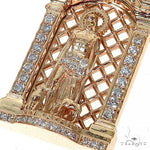Mini St. Lazarus Diamond Pendant 68454 - Image 3