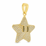Mini Mario Star Diamond Pendant 68222