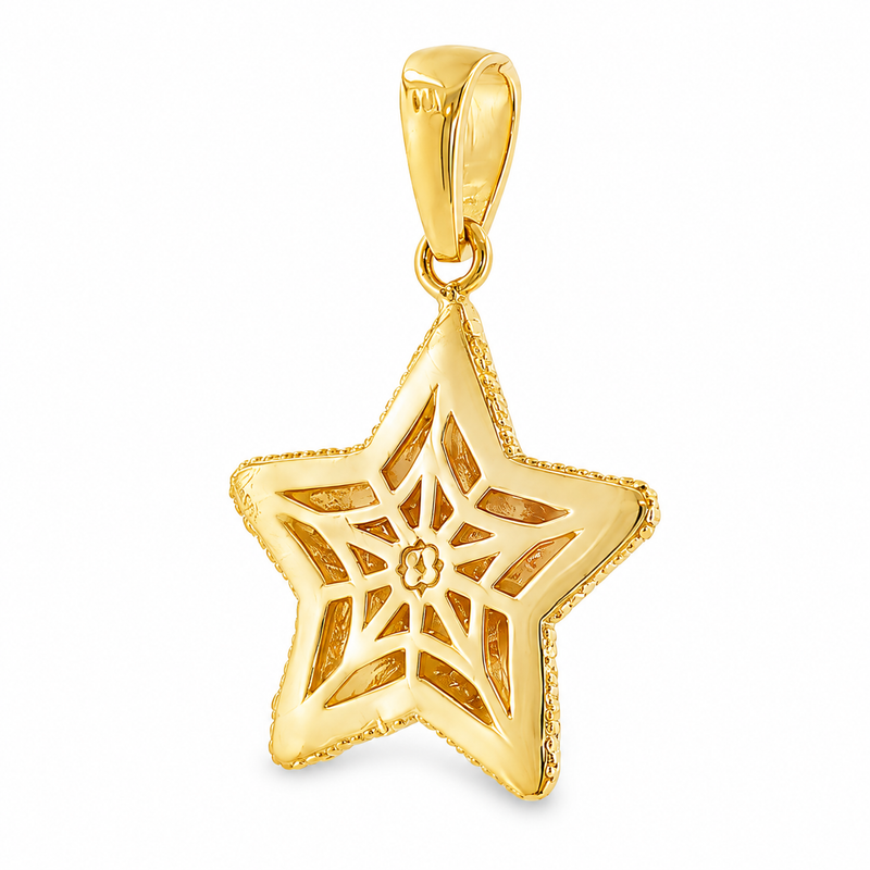 Mini Mario Star Diamond Pendant 68222