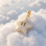 Mini Mario Star Diamond Pendant 68222