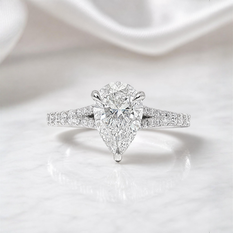 Mirabella Pear Engagement Ring 1.50Ct 71603