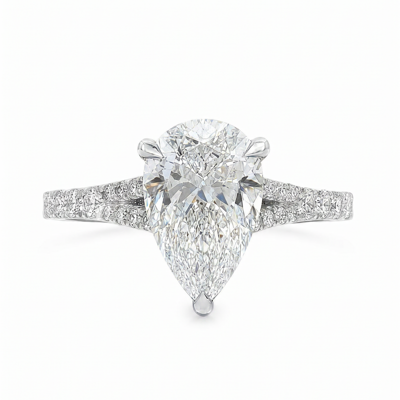 Mirabella Pear Engagement Ring 2 Ct 71605